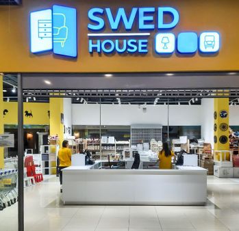 Кассовая стойка для магазина "Swed House"