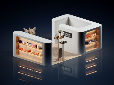 Дизайн-проект торгового островка S Parfum&Cosmetics
