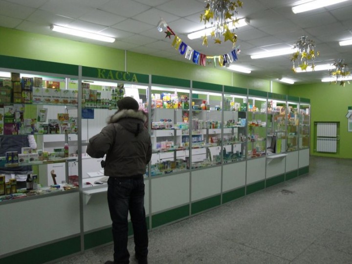 Торговое оборудование аптеки г. Кандалакша Торговое оборудование аптеки г. Кандалакша