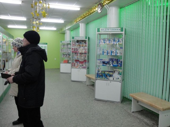 Торговое оборудование аптеки г. Кандалакша Торговое оборудование аптеки г. Кандалакша
