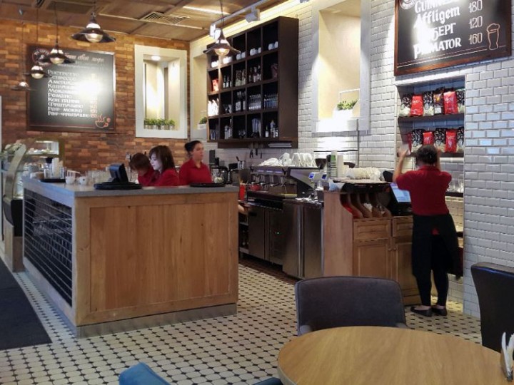 Барная стойка "Coffee & Breakfast" Барная стойка "Coffee & Breakfast"